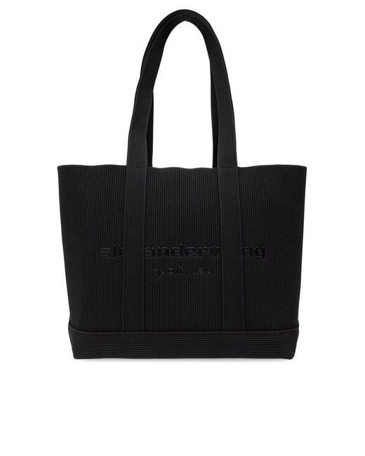 Alexander Wang Black 'ryan Medium' Shopper Bag