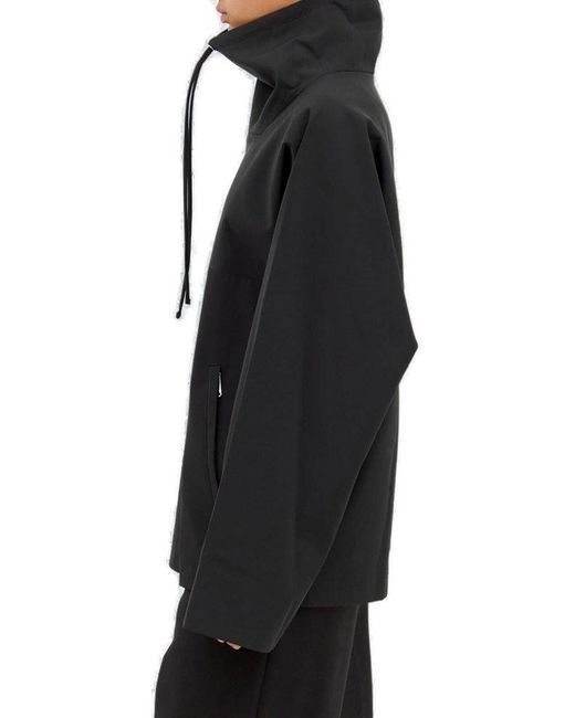 Khaite Black Paulson Drawstring Jacket