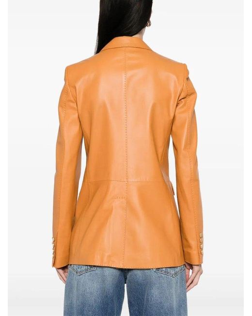 Tagliatore Orange Sophiepeche2502 Blazer Jacket