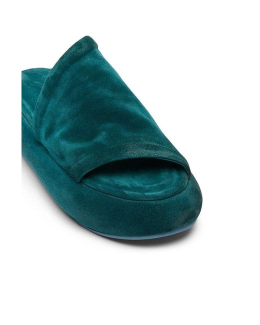 Marsèll Green Ciambellona Slip-on Sandals
