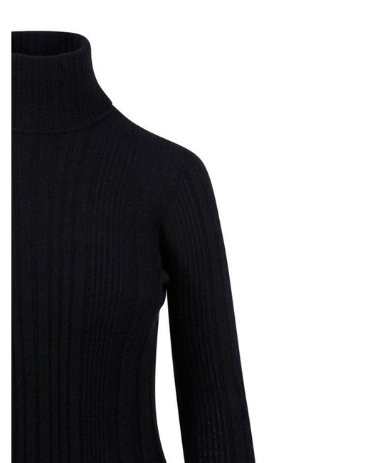 Roberto Collina Black Long Sleeved Knitted Sweater