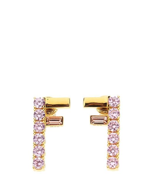 Fendi Metallic Chinese Valentine's Day Limited Edition Earrings