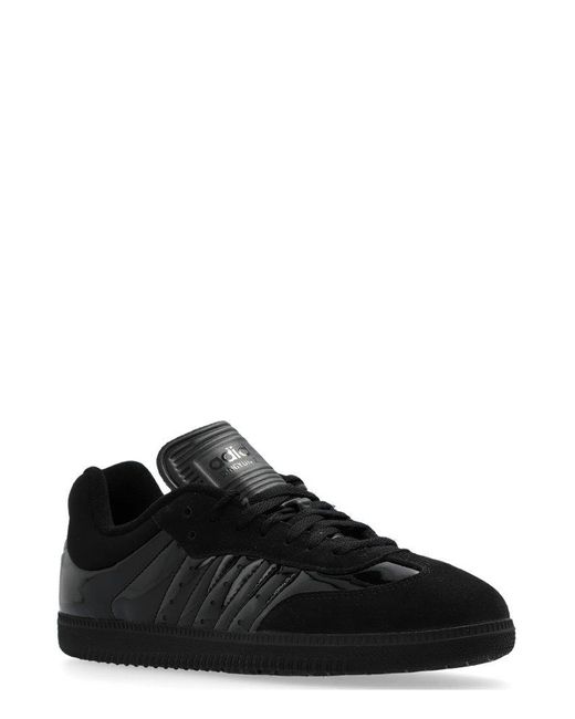 Adidas Originals Black X Dingyun Zhang Samba Sneakers for men
