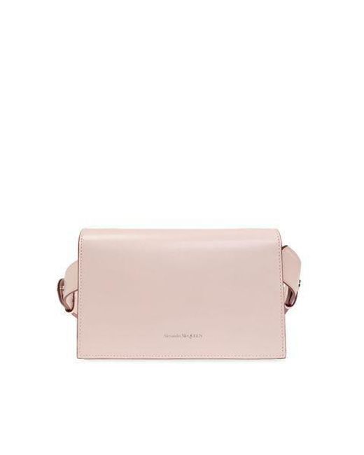 Alexander McQueen Pink Embellished Shoulder Bag,