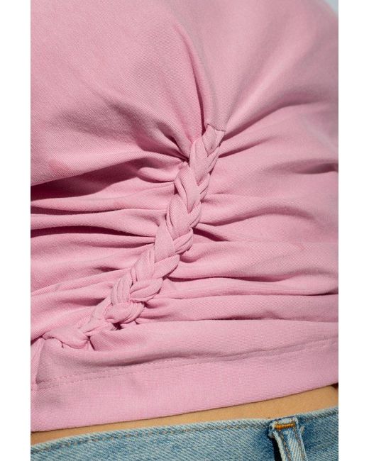 IRO Pink 'Alizee' T-Shirt