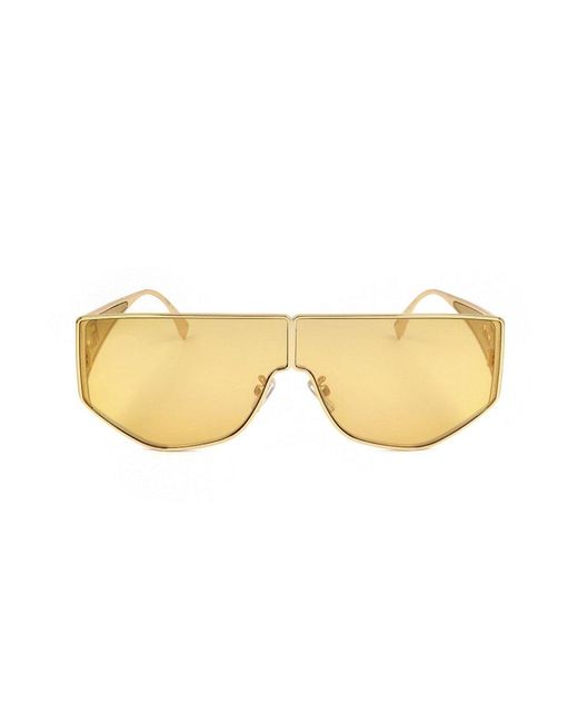 Fendi Natural Shield Frame Sunglasses