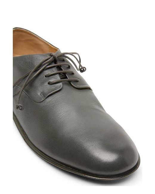 Marsèll Gray Stucco Derby Lace-up Shoes