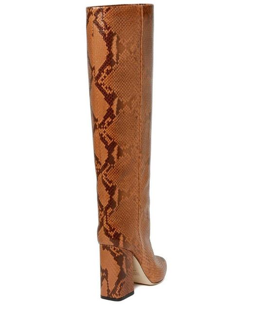 Paris Texas Anja Knee-High Boots in Brown | Lyst
