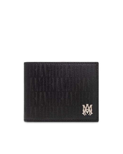 Amiri Folding Wallet With Logo in Black for Men | Lyst