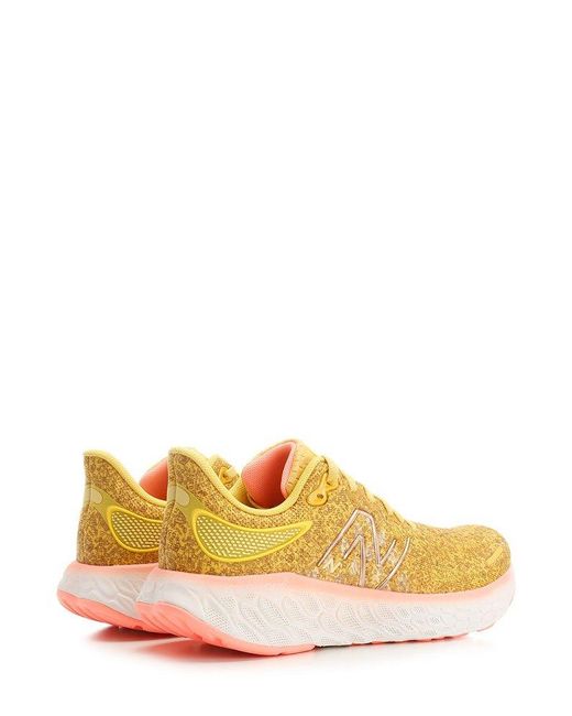 New Balance Yellow Fresh Foam Low-Top Sneakers