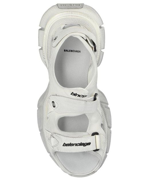 Balenciaga White '3xl' Sandals,