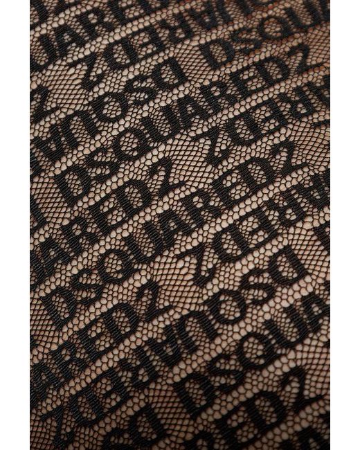 DSquared² Black Lace Boxers for men