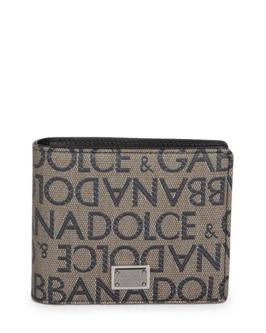 Dolce & Gabbana Dolce&Gabbana Wallets in Grey for Men | Lyst UK