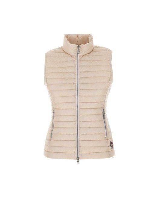 Colmar Natural Zipped Quilted Gilet