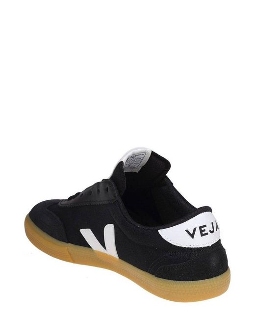 Veja Black Volley Low-top Sneakers