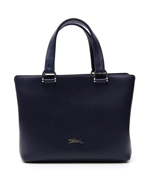 Longchamp Blue Honoré 404 Small Tote Bag