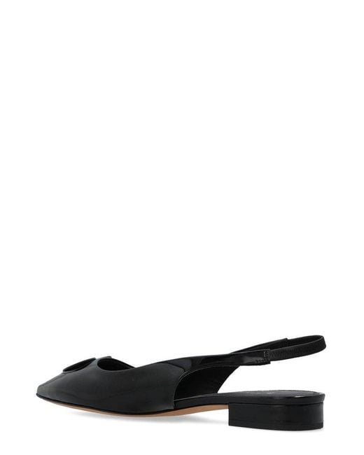 Kate Spade Black Slingback Pointed Pumps
