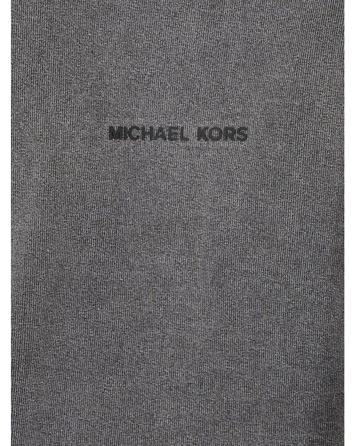 Michael Kors Gray Jersey Gd Boxy Tee for men