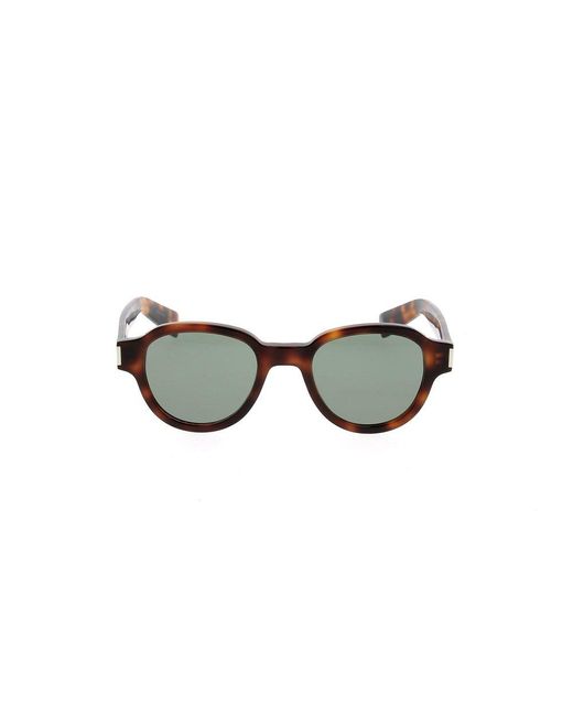 Saint Laurent Black Wayfarer Frame Sunglasses for men