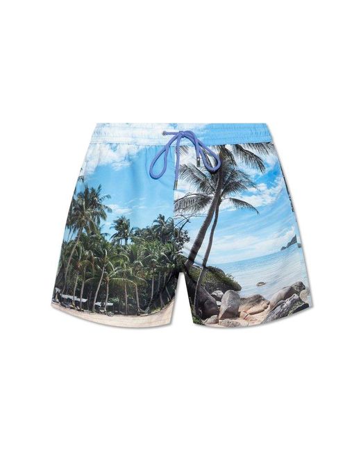 Paul Smith Blue Swimming Shorts, ' for men
