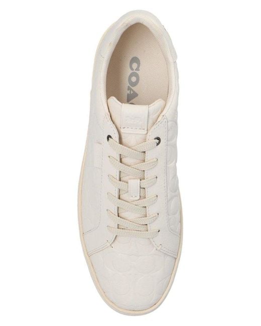 Coach white cheap sneakers