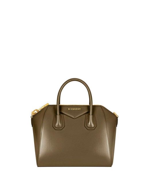 Givenchy Metallic Antigona Small Top Handle Bag