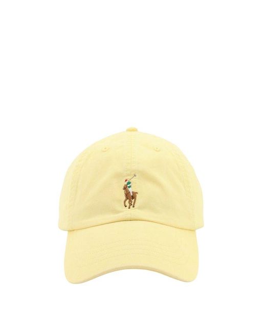 Polo Ralph Lauren Yellow Hat for men