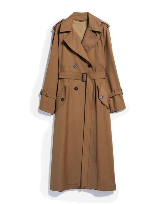 Weekend by Maxmara Natural Double-breasted Trench Coat