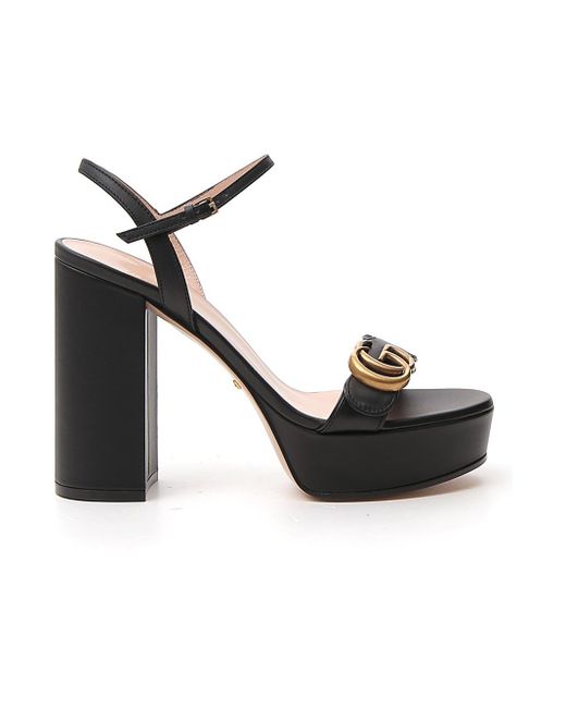 gucci double g heels
