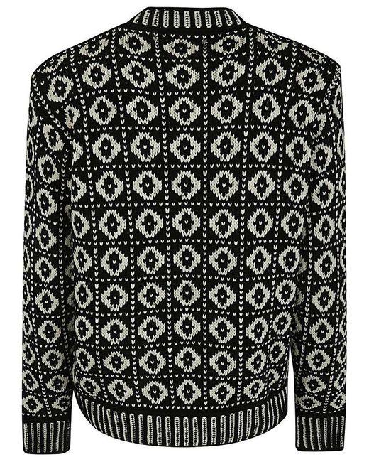 Golden Goose Deluxe Brand Black Journey M`s Knit Regular Crew Neck Sweater Clothing for men