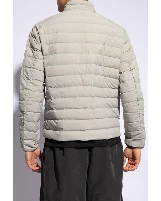 Emporio Armani Gray Insulated Jacket for men