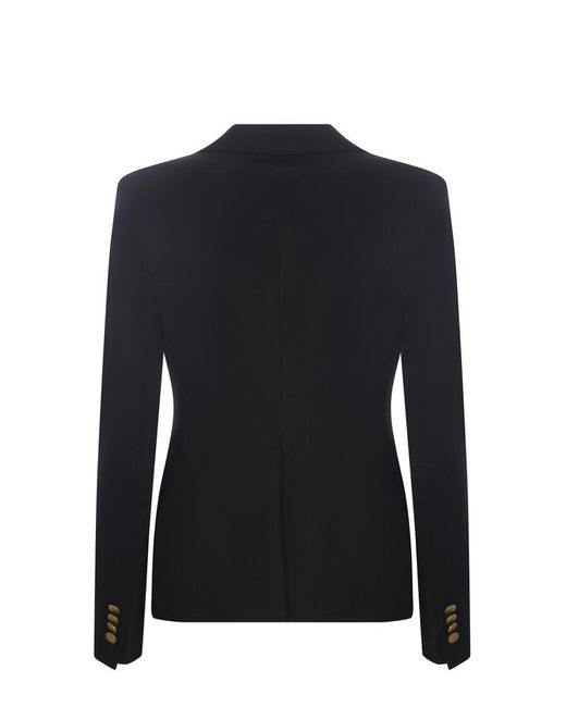 Tagliatore Black Two-Piece Tailored Suit