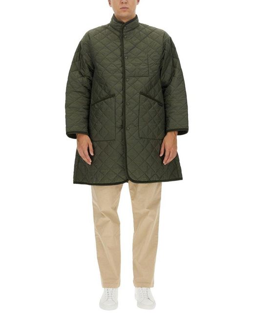 Lavenham Green Mickfield Quilted Coat for men