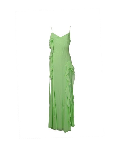 Blumarine Green Maxi Dress