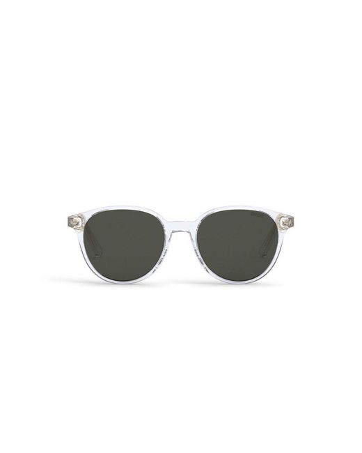 Dior Green Round Frame Sunglasses