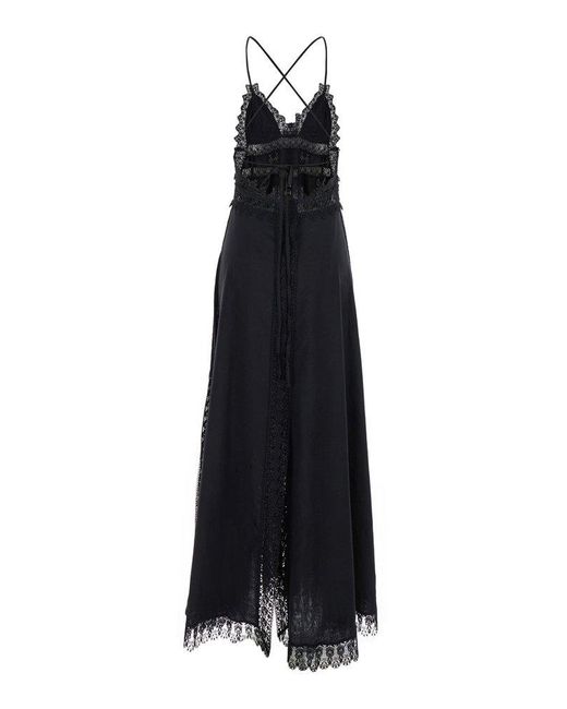 Charo Ruiz Black Cindy' Long Dress
