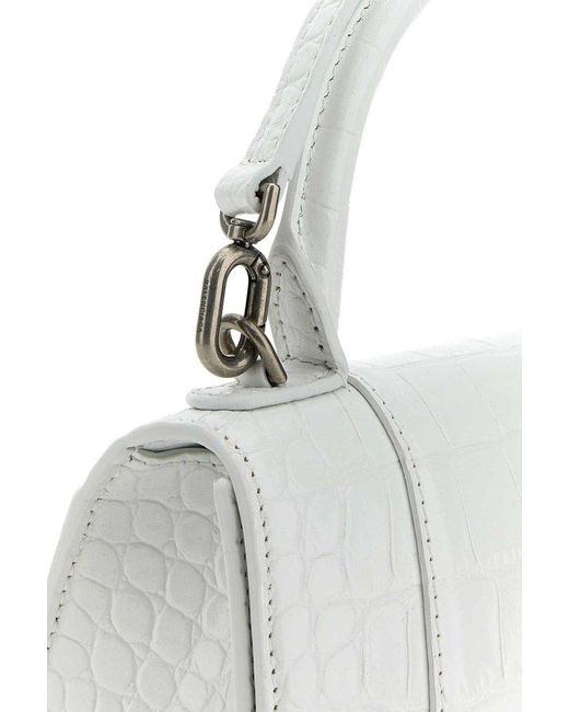 Balenciaga White Handbags.