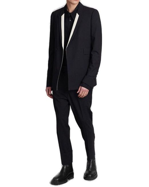 SAPIO Blue N4 Contrasted Blazer for men