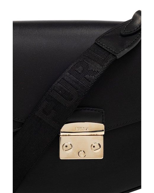 Furla Black ‘Metropolis Prisma Mini’ Shoulder Bag