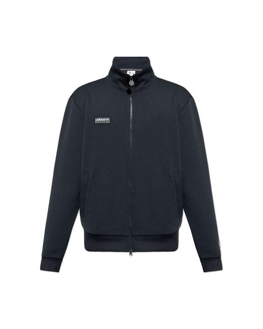 Adidas Originals Blue Angelzarke Technical-jersey Zipped Track Jacket for men