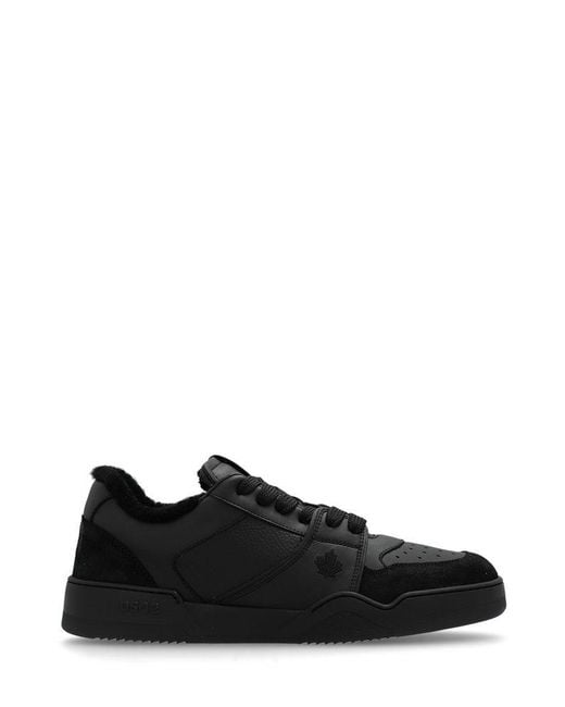 DSquared² Black Spiker Sports Shoes, for men