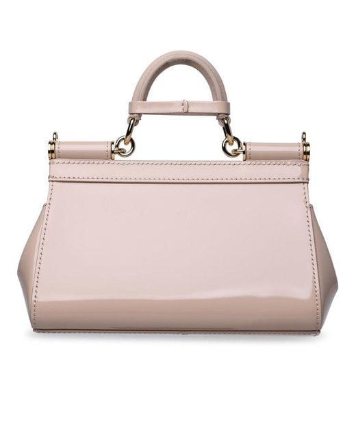 Dolce & Gabbana Pink Sicily Foldover Crossbody Bag