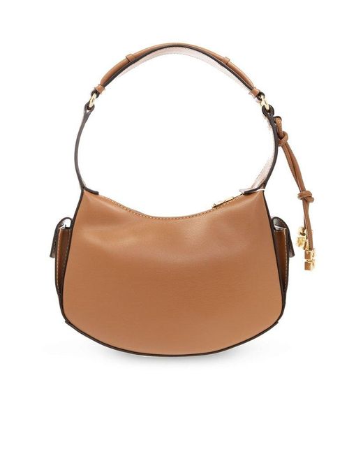 Ganni Brown ‘Swing’ Shoulder Bag