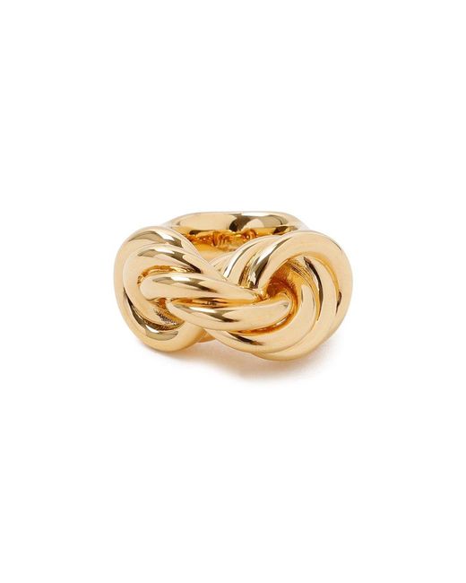 Jil Sander Metallic Eco Brass Ring Jewellery