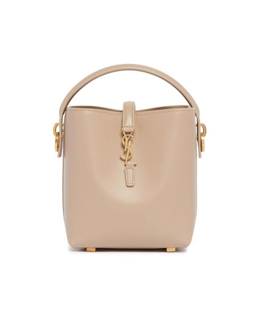 Saint Laurent Le 37 Mini Tote Bag in Natural Lyst UK