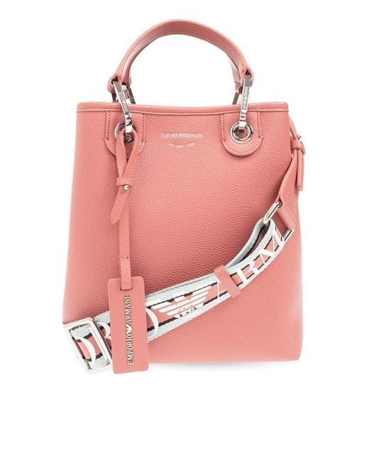Emporio Armani Pink Shoulder Bag,