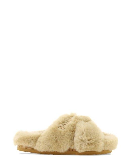 tan cross over slides