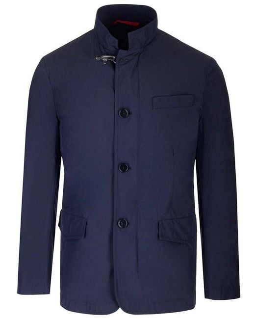Fay Blue Urban High-neck Lightweight Jacket for men