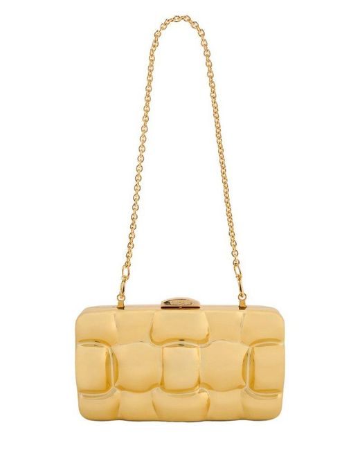 Cult Gaia Natural Darcy Clutch Bag