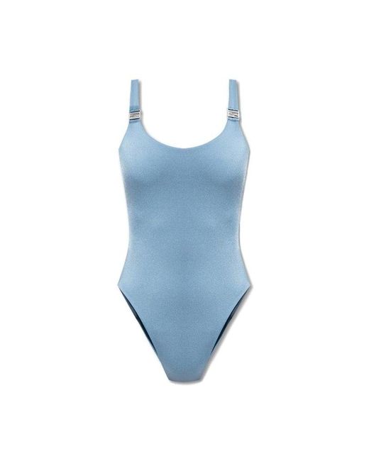 Fendi Blue One-piece Swimsuit